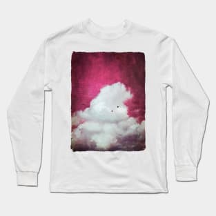 cloud in scarlet sky Long Sleeve T-Shirt